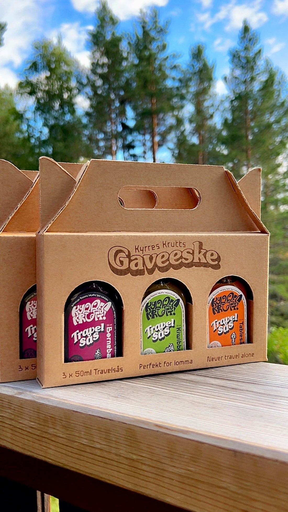 Perfekt gave til matelskeren. Kyrres Krutt chilisaus
