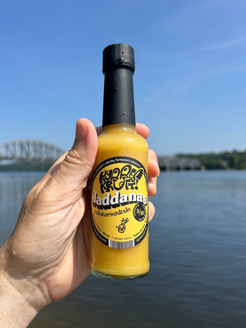 Fermentert hot sauce fra Norge. 