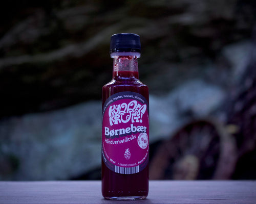 Hot sauce med bjørnebær