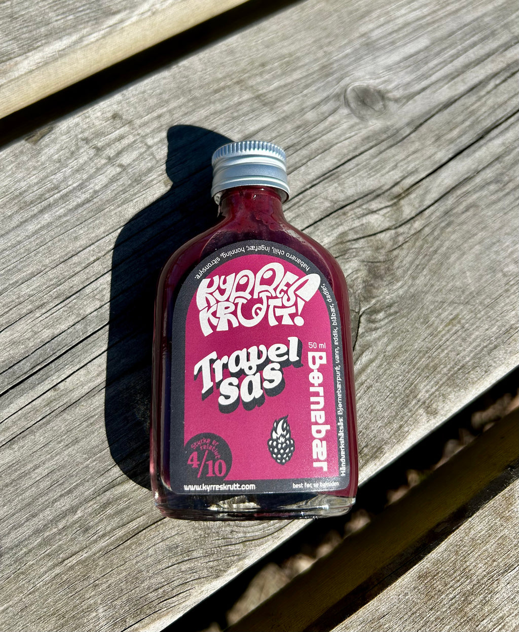 Norsk hot sauce, lommelerke chilisaus